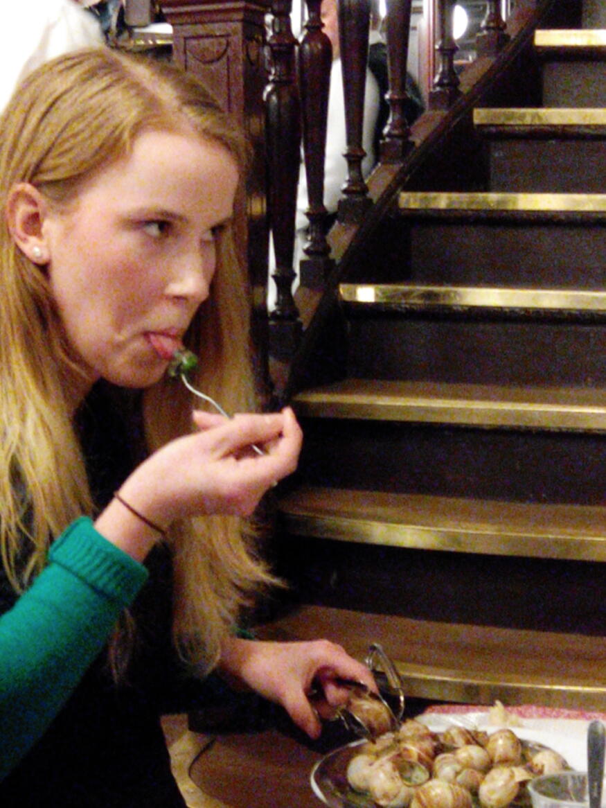 escargot chartier european art classroom proctor academy new hampshire aix en provence france