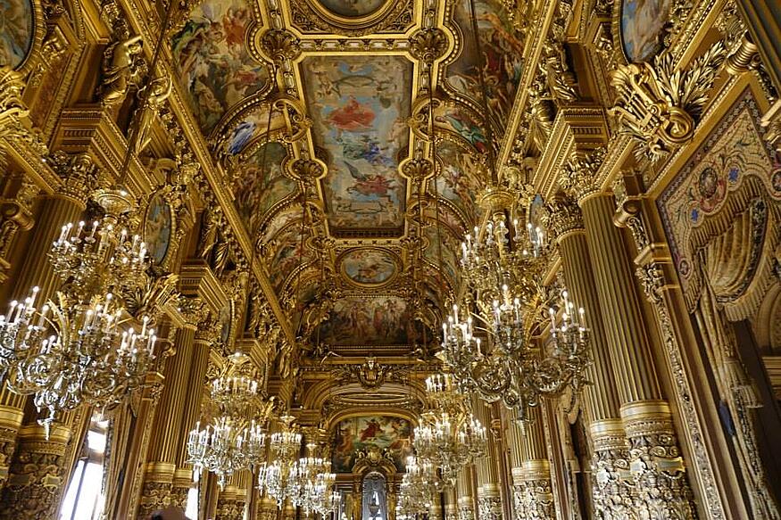 versailles, paris, european art classroom, proctor academy, new hampshire