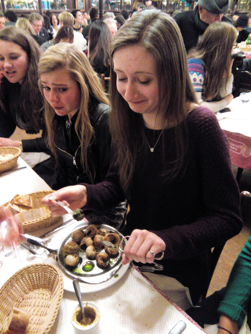 escargot chartier european art classroom proctor academy new hampshire aix en provence france