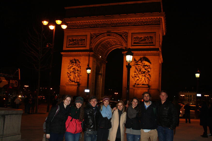 arc triumph proctor academy european art classroom france