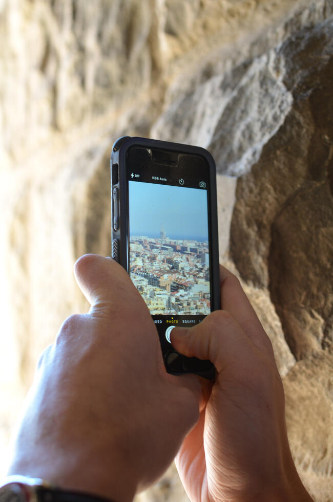 Proctor en Segovia visits Gaudi’s Sagrada Familia