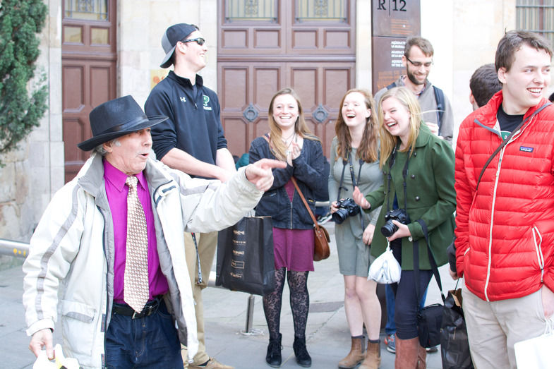 Proctor en Segovia experiences Barcelona’s Gothic quarter