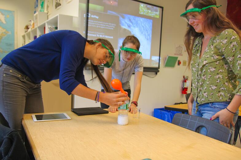 Proctor Academy Climate Science class