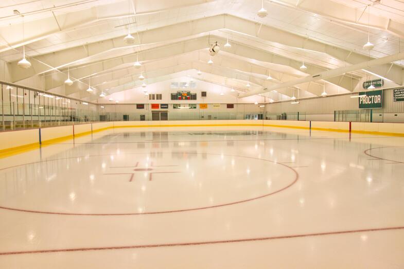 Proctor Academy hockey rink