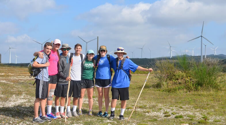 Proctor en Segovia experiential education walking the Camino de Santiago