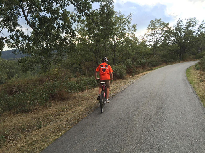 Proctor en Segovia afternoon mountain biking