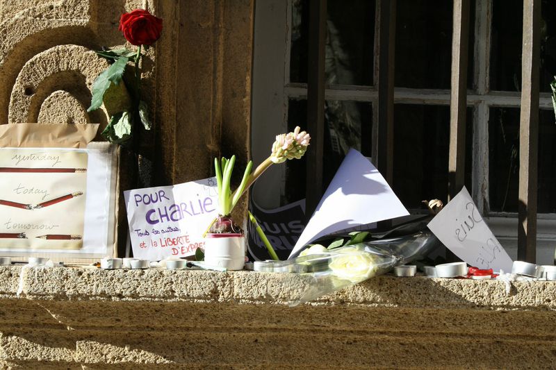 Je suis Charlie, Arles, France