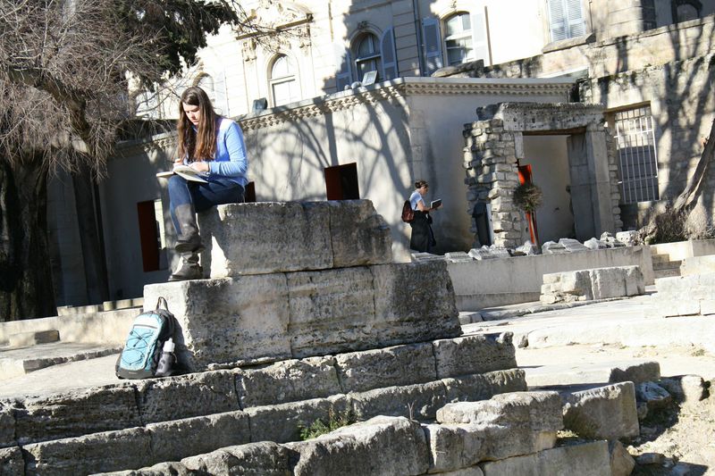 Arles, France, Molly, European Art Classroom