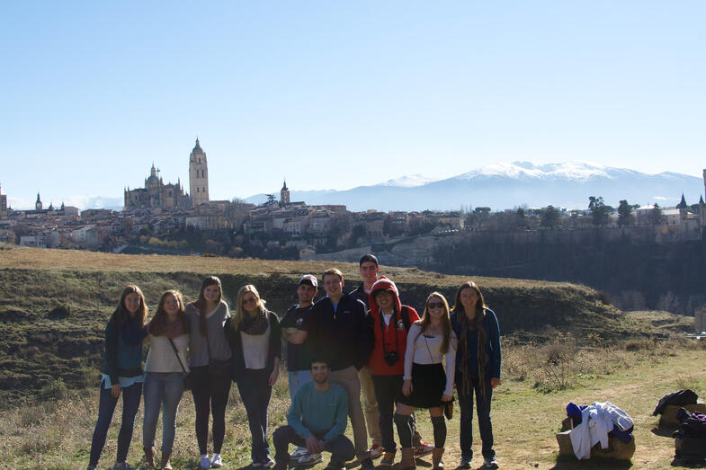 Proctor en Segovia orientation walk