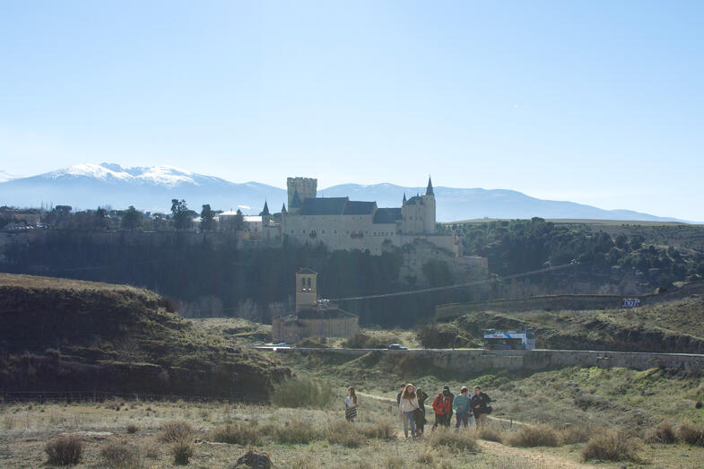 Proctor en Segovia orientation hike