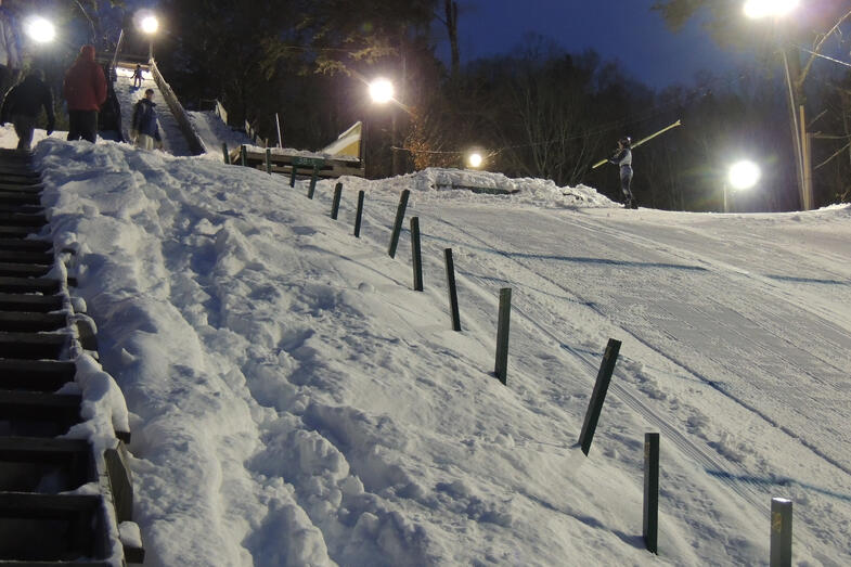 Proctor Academy Ski Jumping