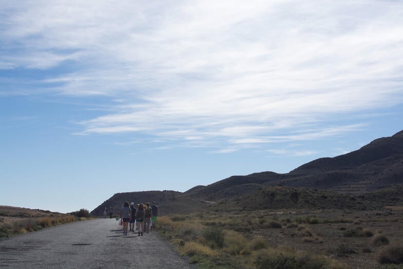 Proctor en Segovia visits Cabo de Gata National Park