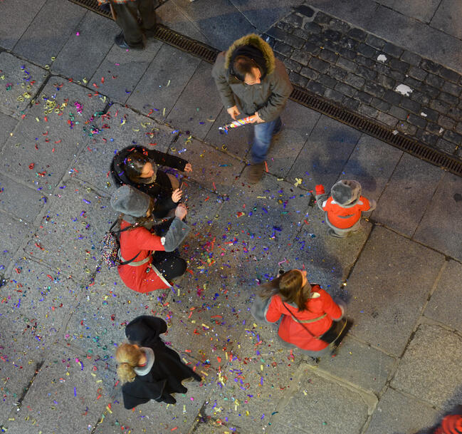 Carnaval week in Segovia