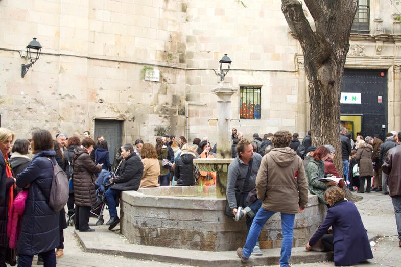 Proctor en Segovia experiences Barcelona’s Gothic quarter