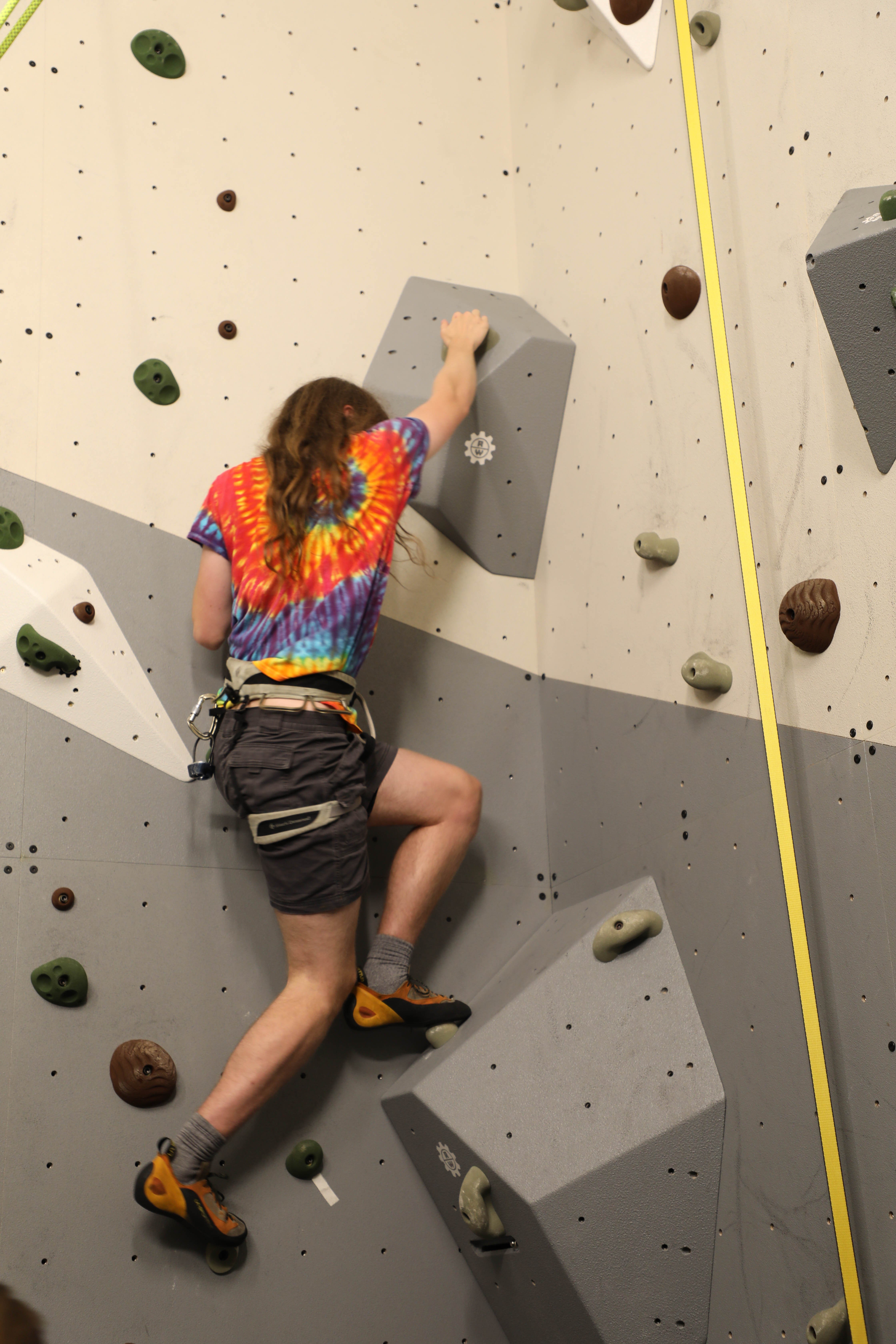 Afternoon Program Spotlight Rock Climbing Team