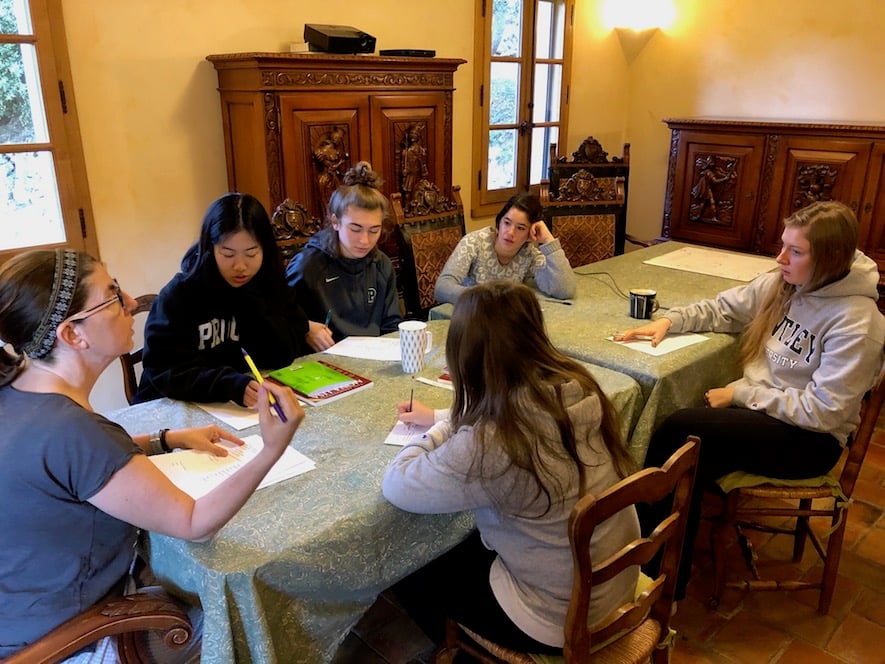 Proctor Academy European Art Classroom Art Immersion Program