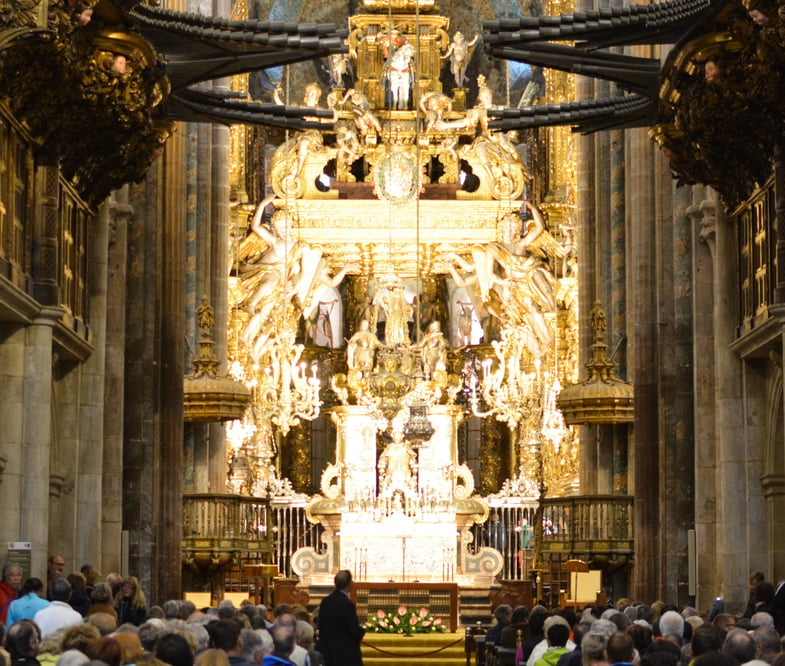 Proctor en Segovia in Santiago de Compostela’s Cathedral