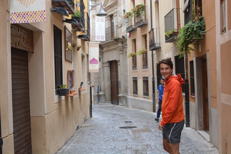 Proctor en Segovia in Segovia's Jewish quarter