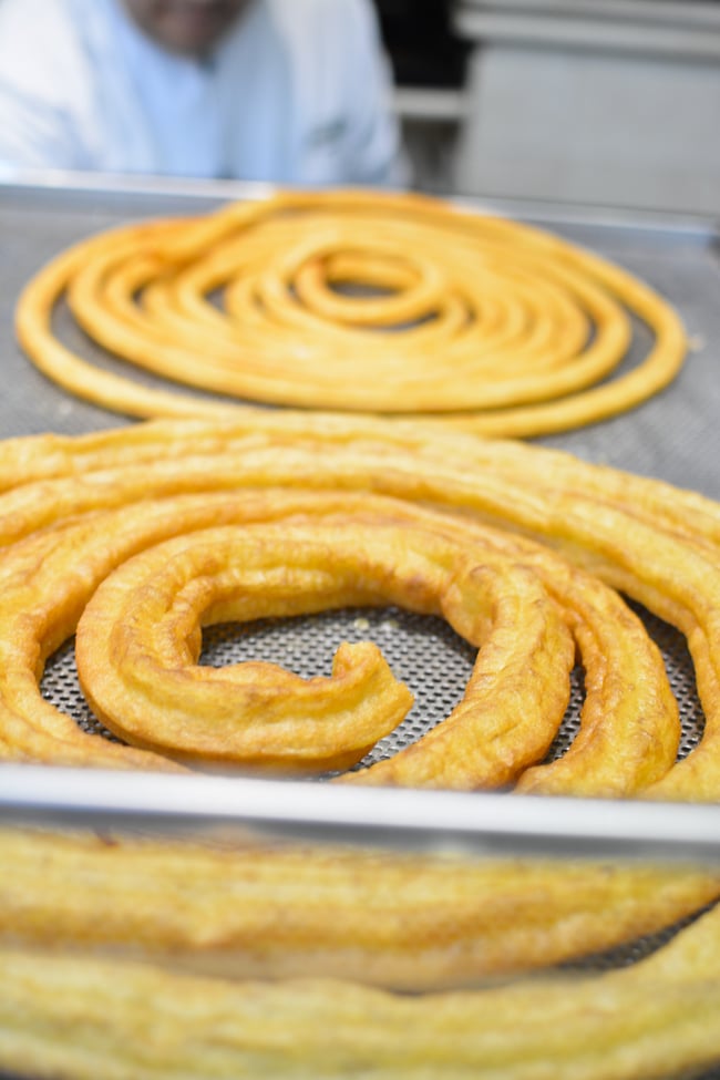 Chocolate con churros en Madrid