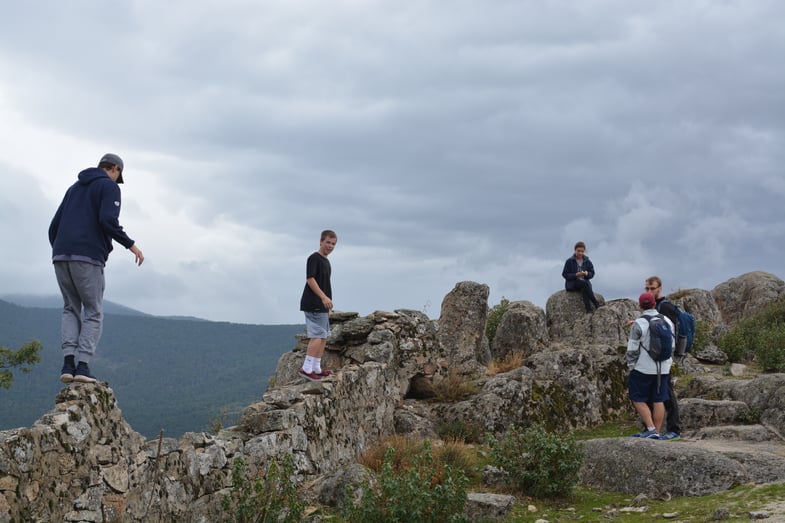 Proctor en Segovia visits Spanish Civil War battle site