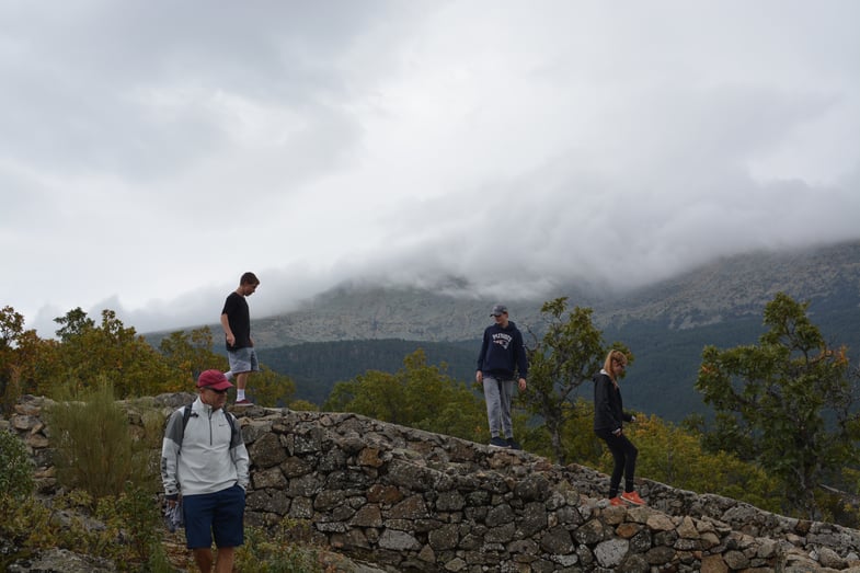 Proctor en Segovia visits Spanish Civil War battle site