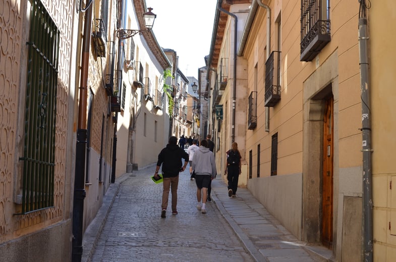 Proctor en Segovia visits Segovia’s castle