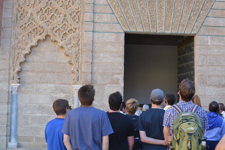 Proctor en Segovia visits the Alcázar de Sevilla!