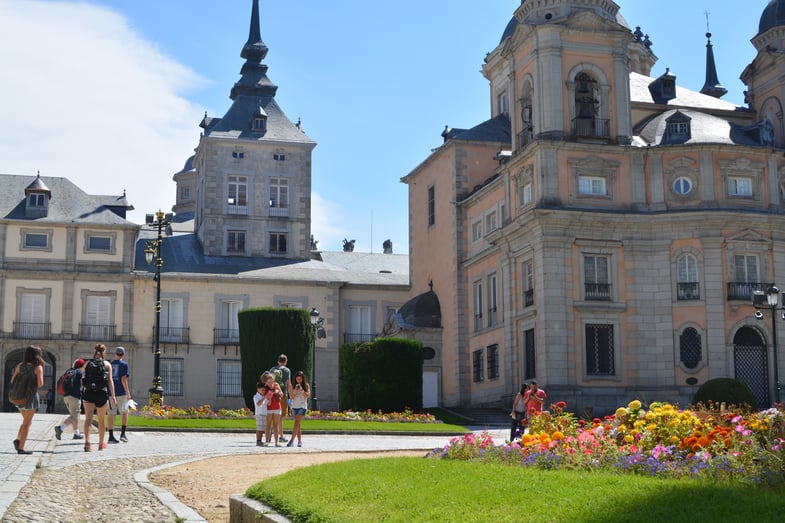 Proctor en Segovia history excursion to the La Granja palace