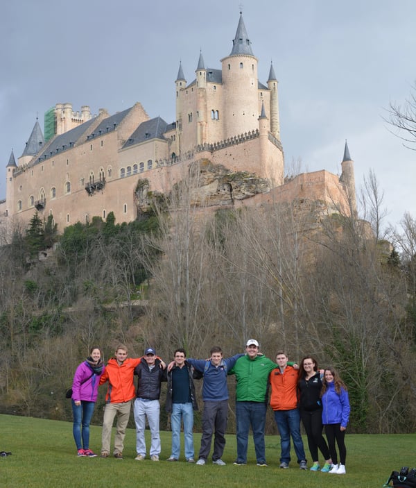 Proctor en Segovia at Segovia’s castle!