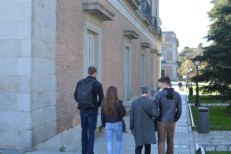 Proctor en Segovia visits the Prado museum.