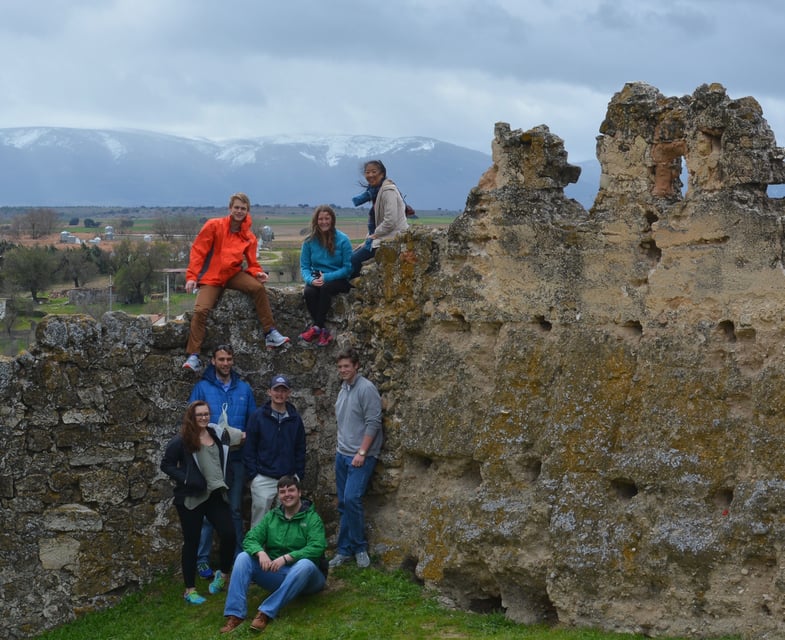 Proctor en Segovia visits the castillo of Turégano