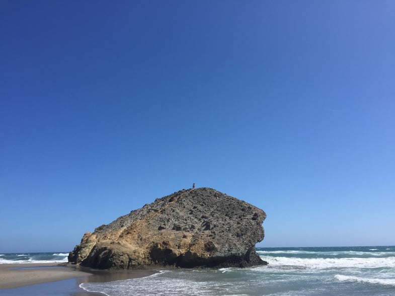 Proctor en Segovia visits Cabo de Gata, Almería