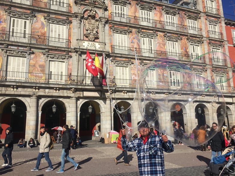 Proctor en Segovia visits Madrid