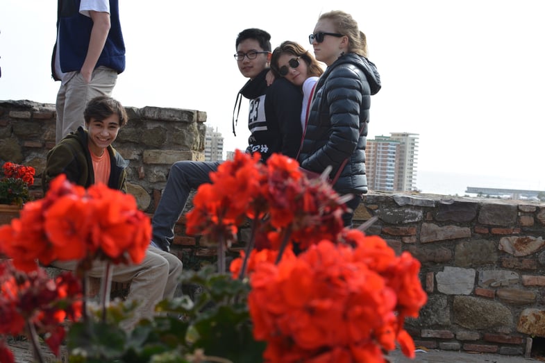 Proctor en Segovia visits Málaga’s Alcazaba