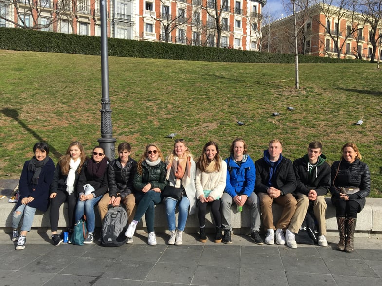 Proctor en Segovia visits the Prado museum in Madrid