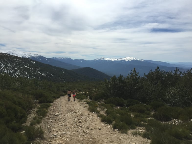 Proctor en Segovia students hike the Guadarrama mountains Proctor en Segovia students hike the Guadarrama mountains