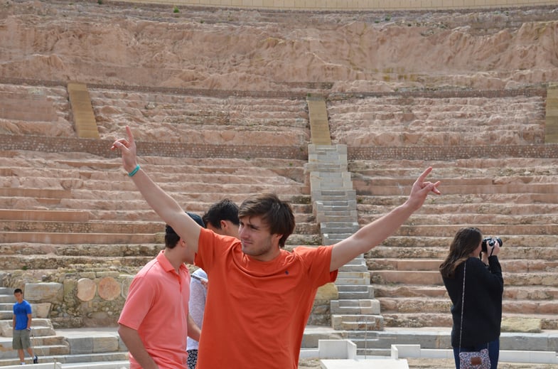 Proctor en Segovia in Cartagena’s Roman theater