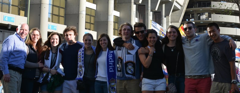 Proctor en Segovia watches Real Madrid vs. Málaga