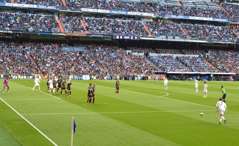 Proctor en Segovia watches Real Madrid vs. Málaga