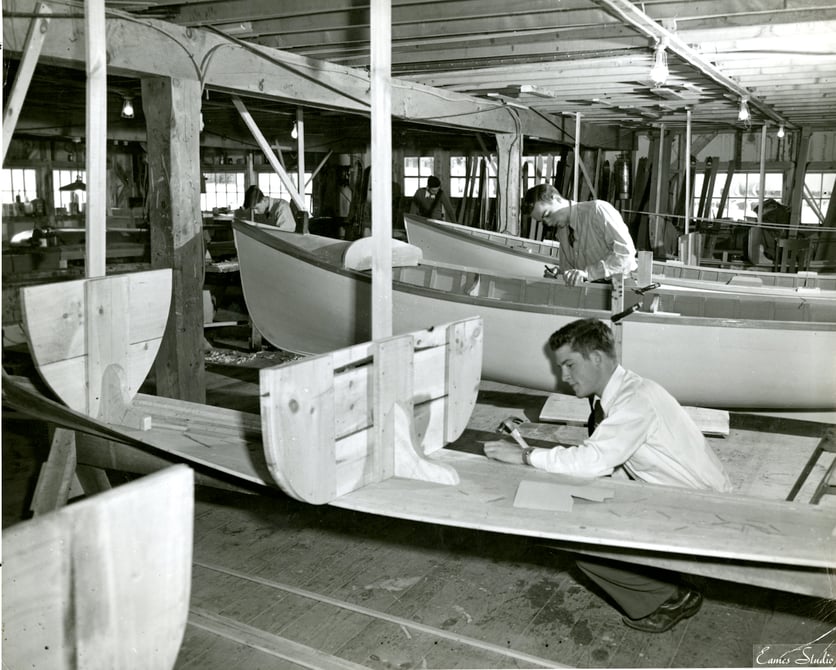 Proctor Academy Boat Building