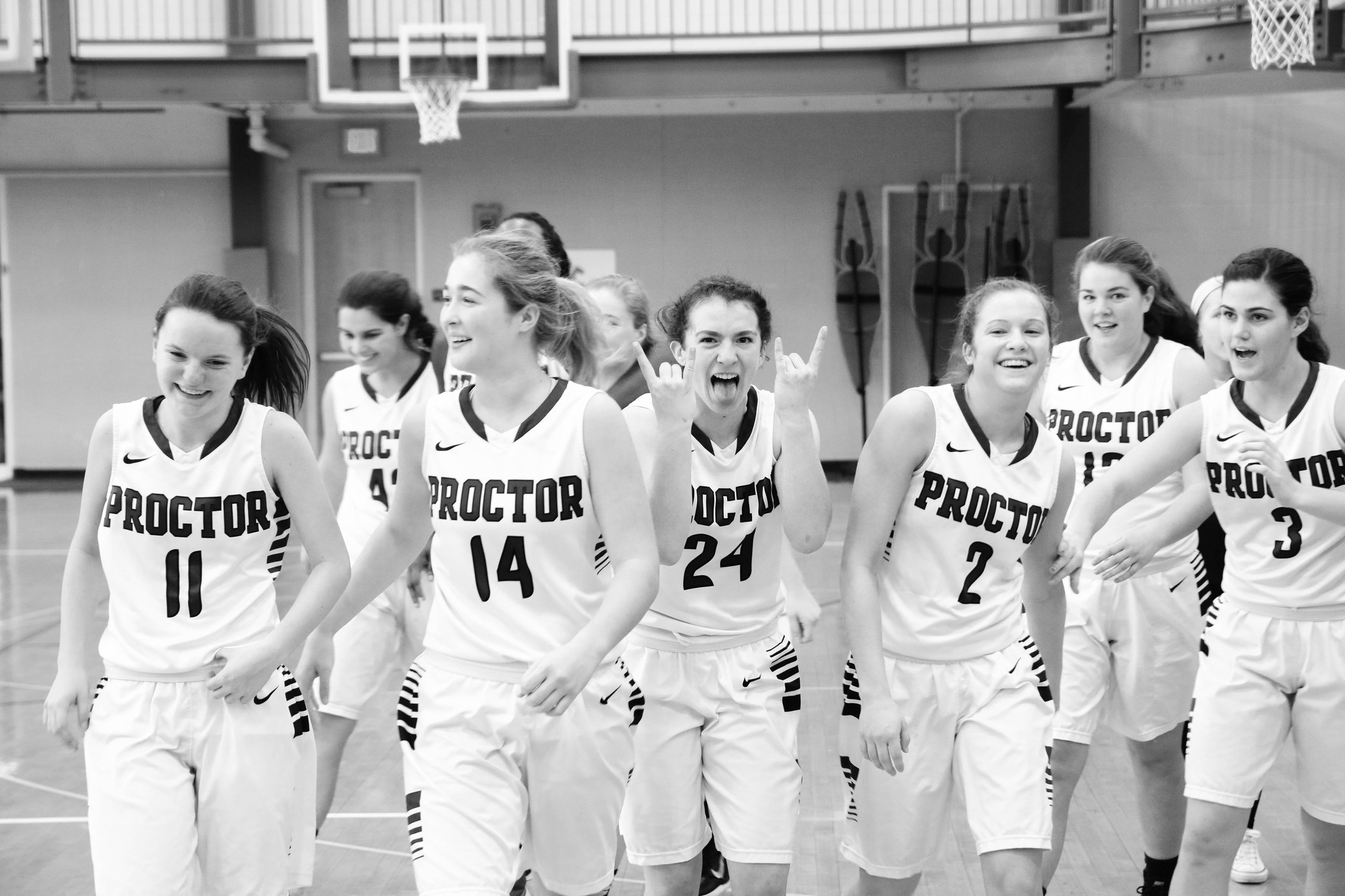 Proctor Athletics Girls' Basketball NEPSAC Champs!