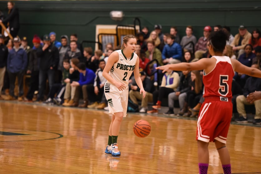 Proctor Academy girls nepsac basketball