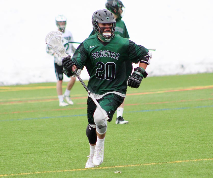 Proctor Academy boys varsity lacrosse boarding school new hampshire