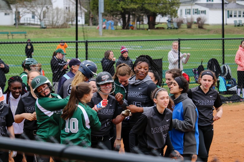 Proctor Academy Athletics Softball New England Boarding School