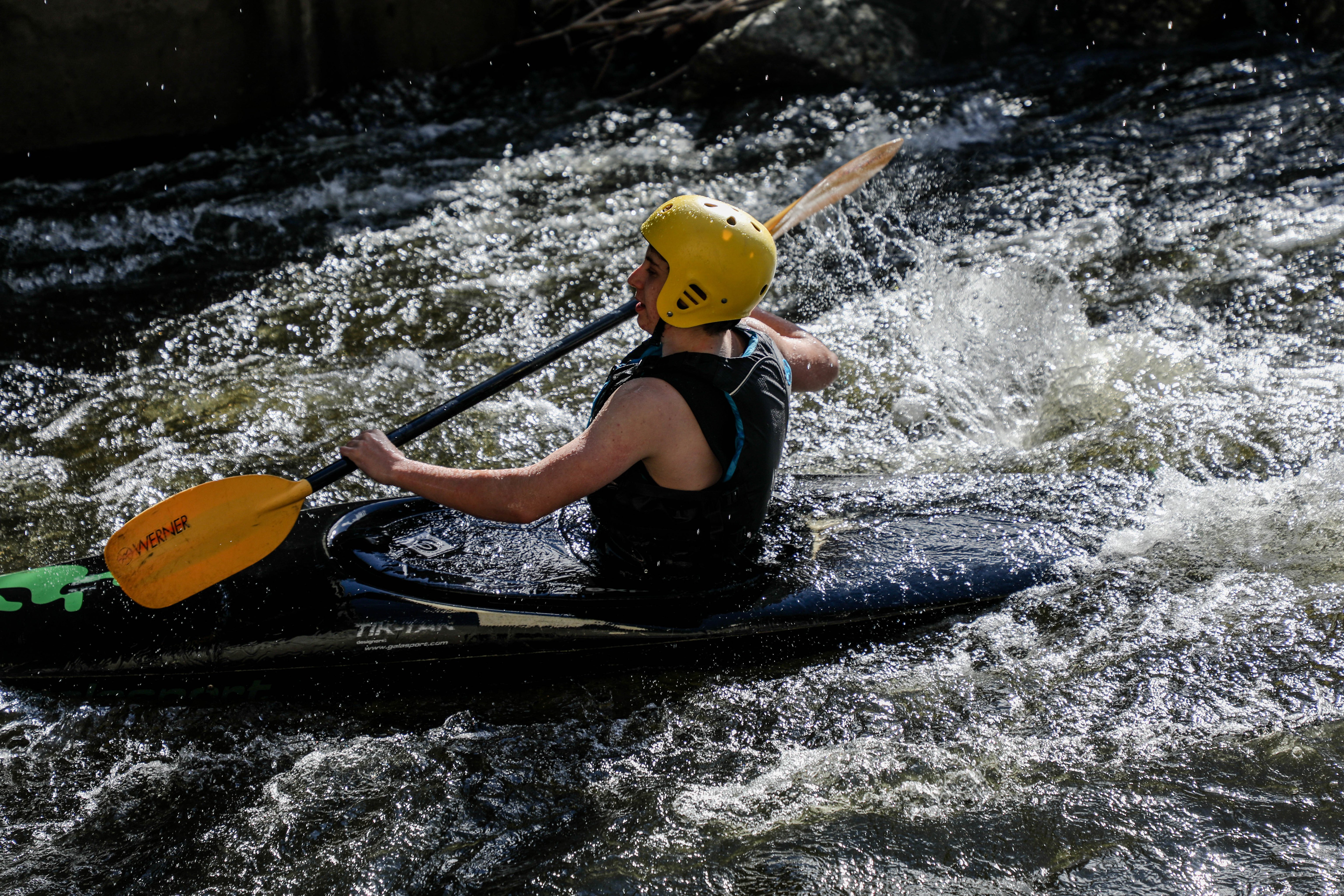 Proctor Academy Whitewater Slalom Kayaking