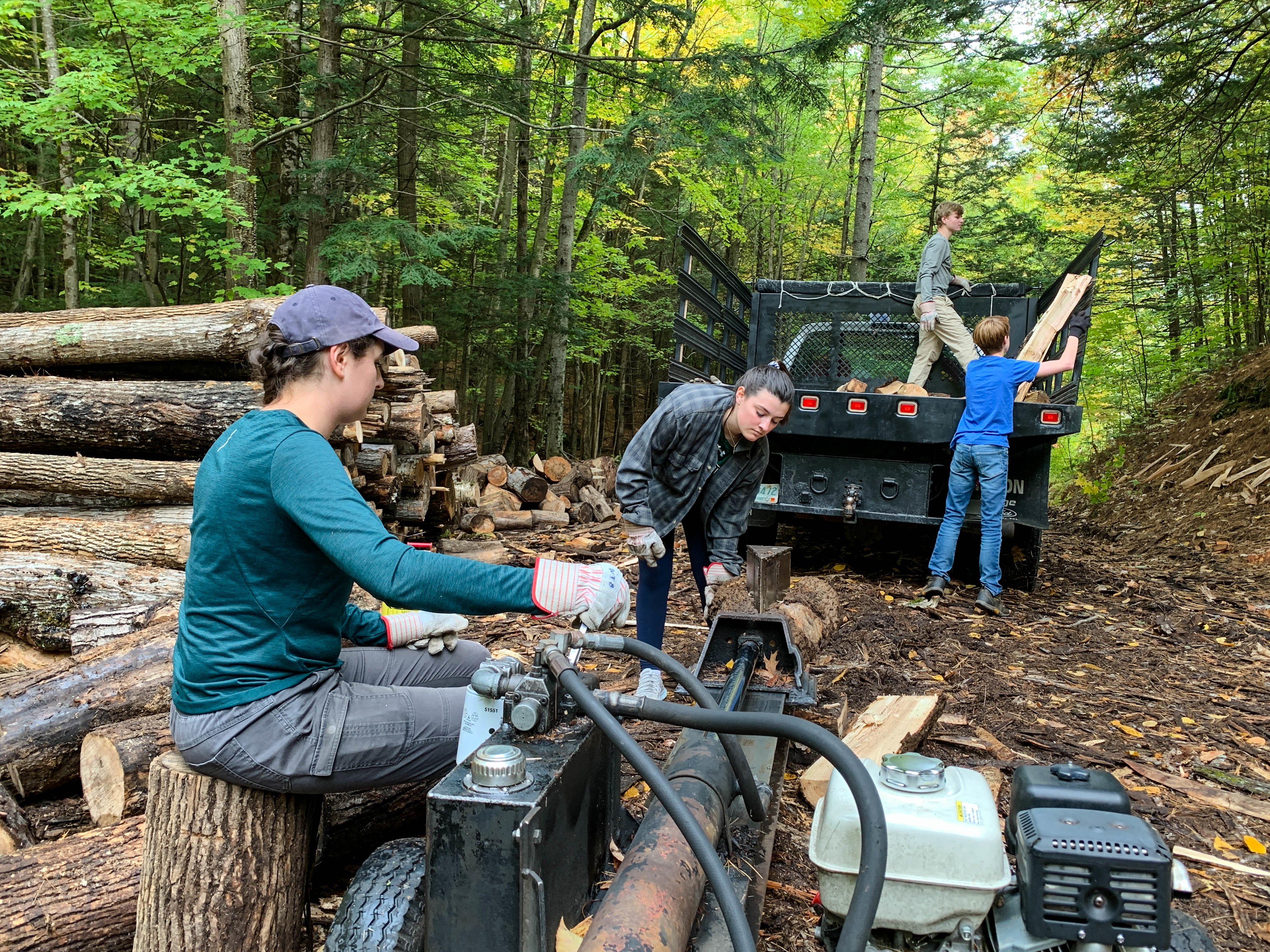 Proctor Academy Woodlands Woods Team Activity