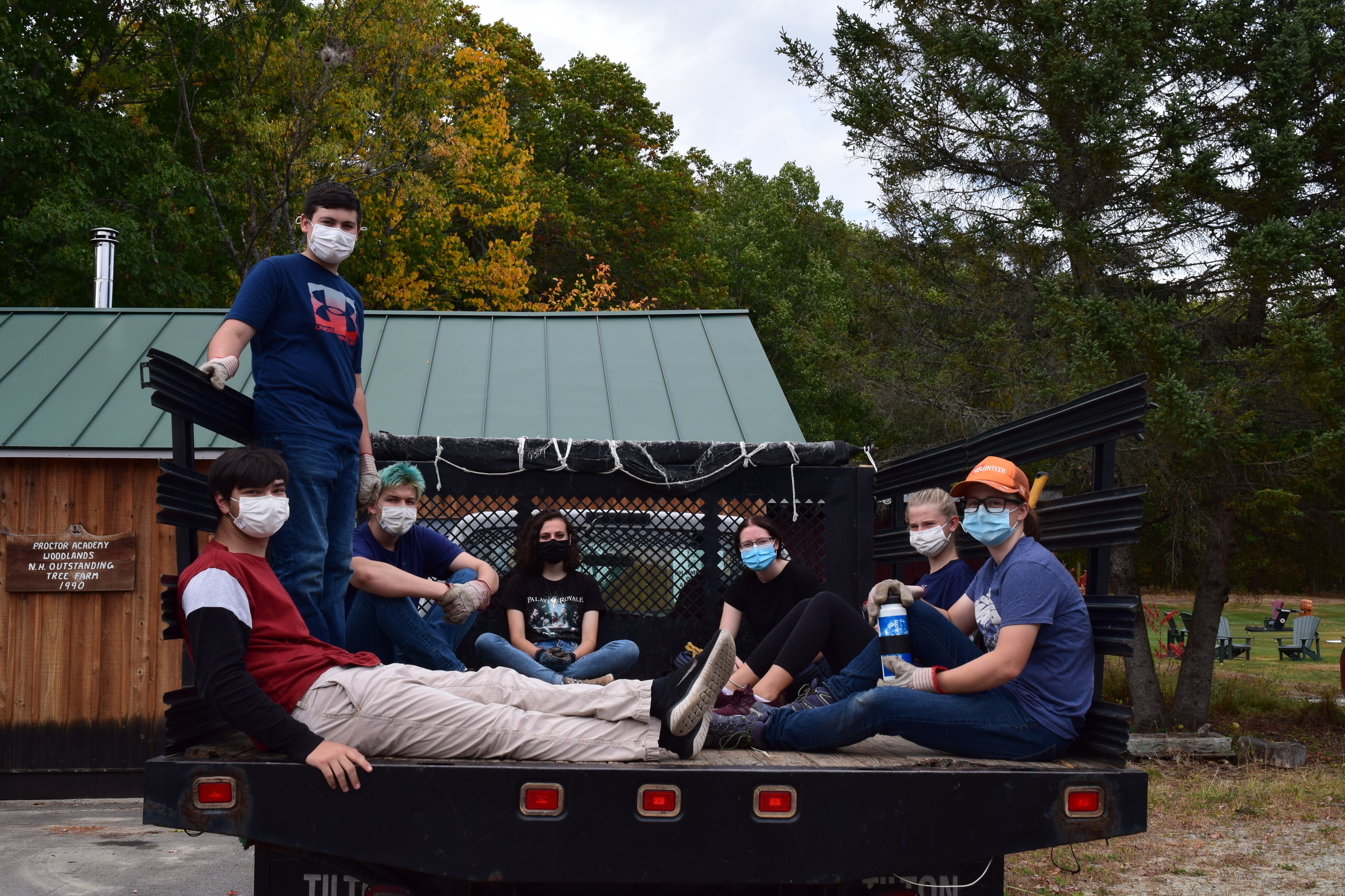 Proctor Academy Woodlands Woods Team Activity