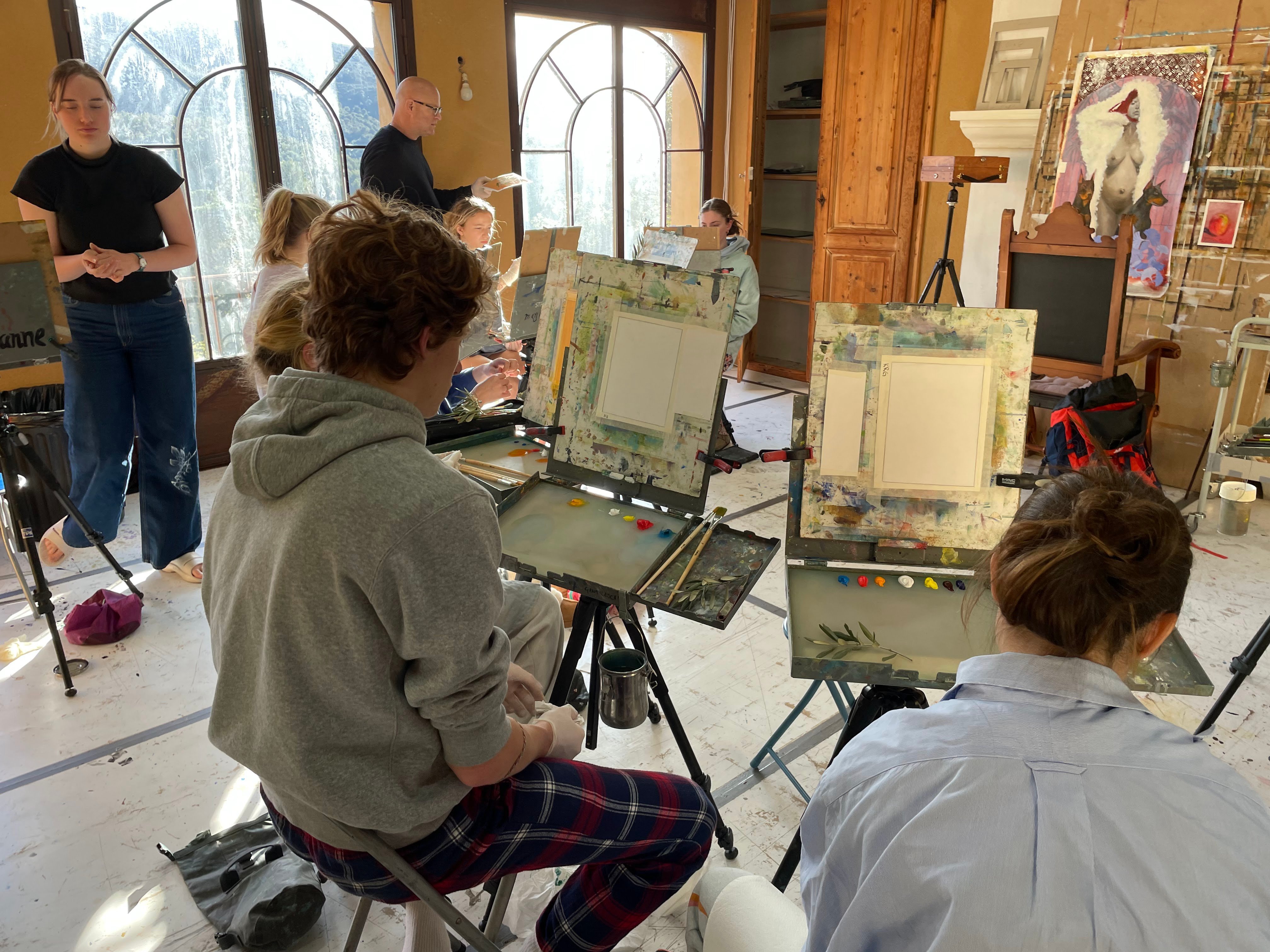 Proctor Academy European Art Classroom Art Immersion Program