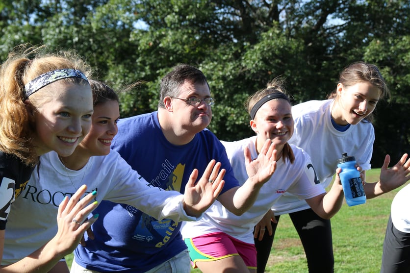 Proctor Academy Special Olympics Rail Trail Rally