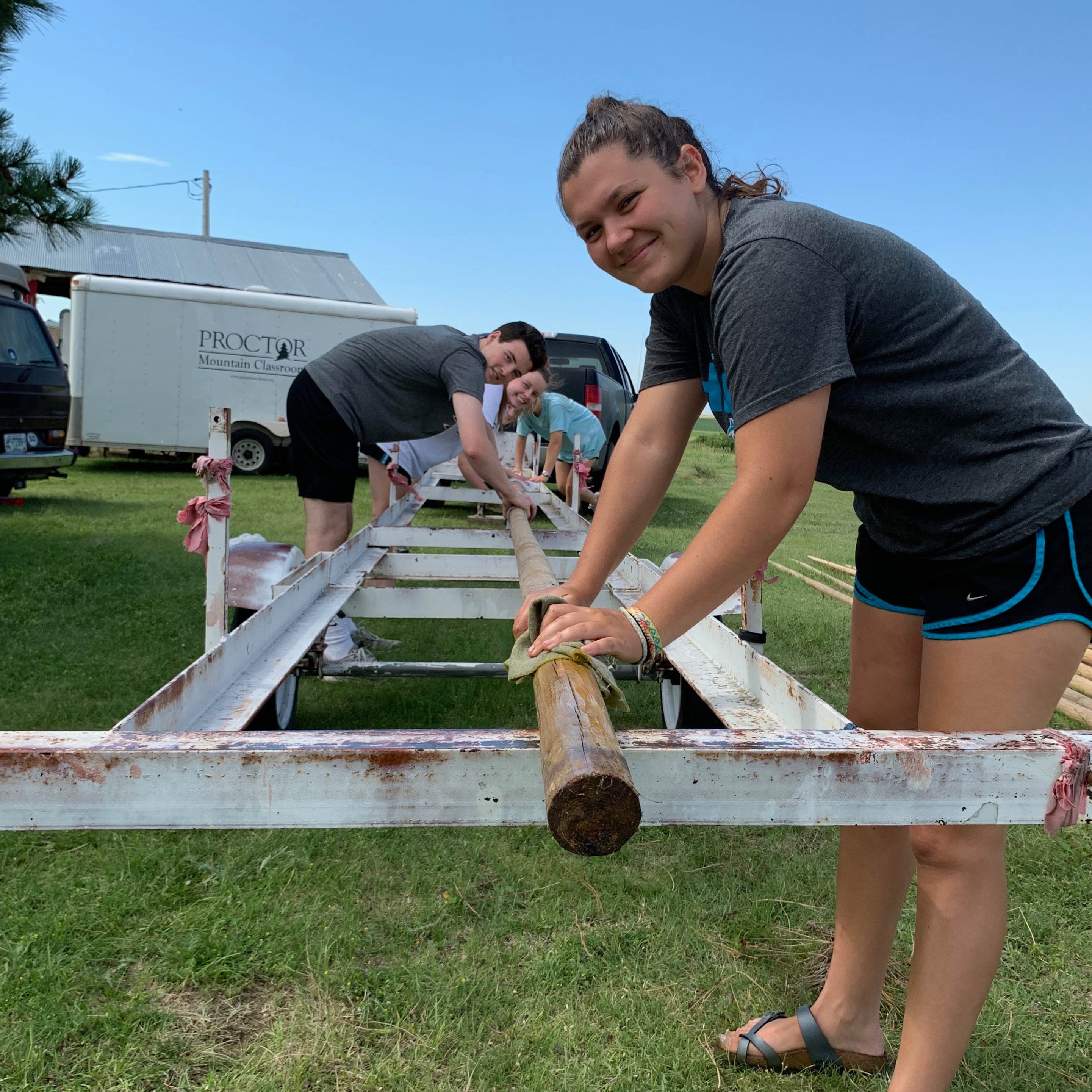 Proctor Academy Summer Service Rosebud Lakota Sioux